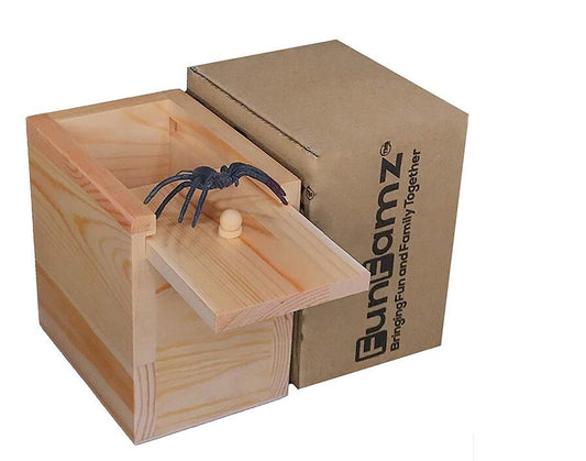 Prank Inset Wooden Scare Box