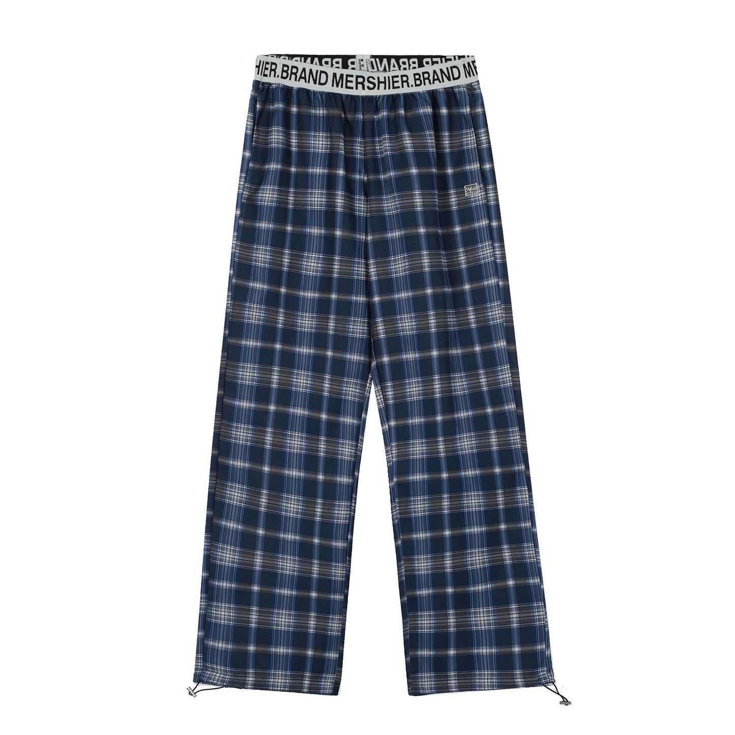 Women's American-style Hip-hop Plaid Casual Trousers