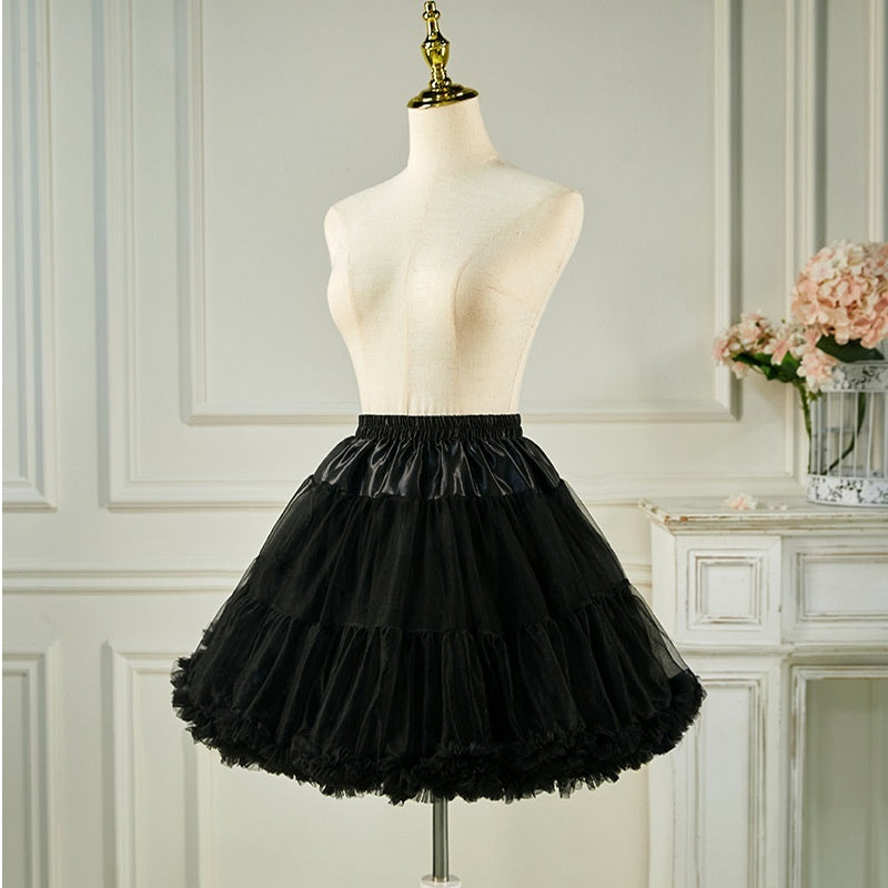 Crinoline Boneless Soft Veil Lolita Princess Pettiskirt Cotton Candy Clouds Crinoline