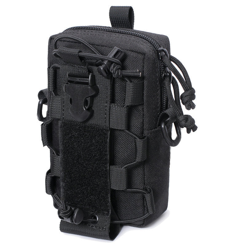 Outdoor Sports Water Bottle Zipper Bag Oxford Cloth Waist