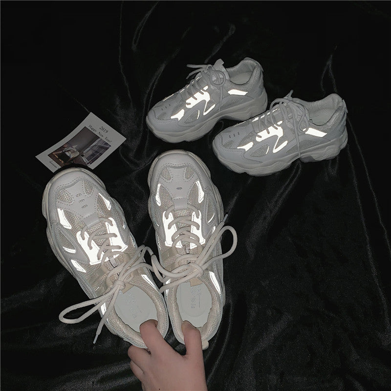 Students' Thick-soled Street Shooting Casual Sneakers