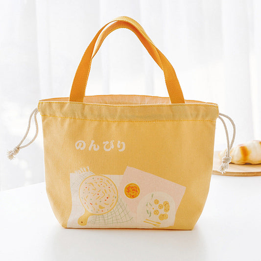 Cute Portable Ladies Handbag Insulation Lunch Box Bag