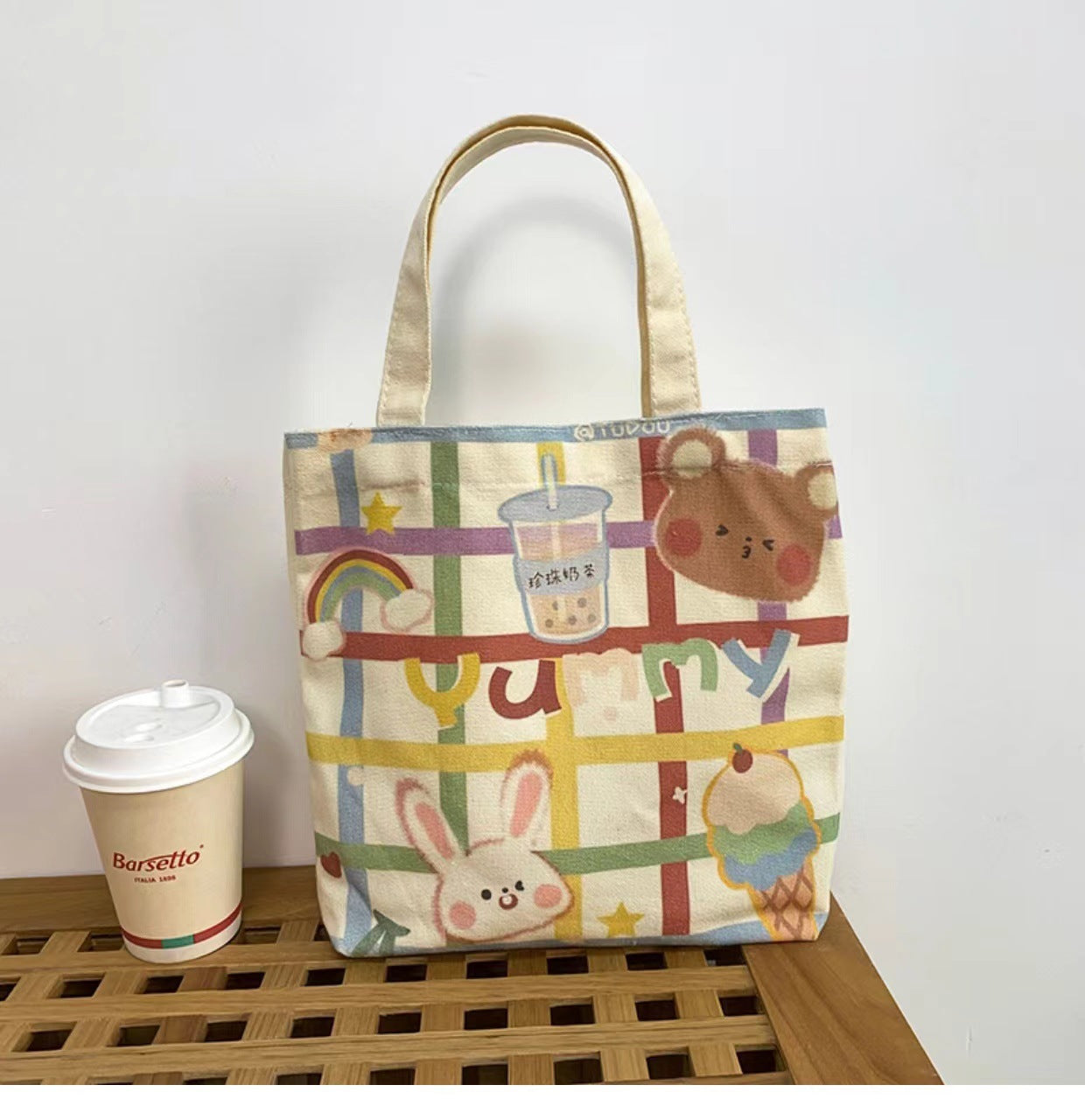 Cartoon Japanese Canvas Bag Tutorial Small Size