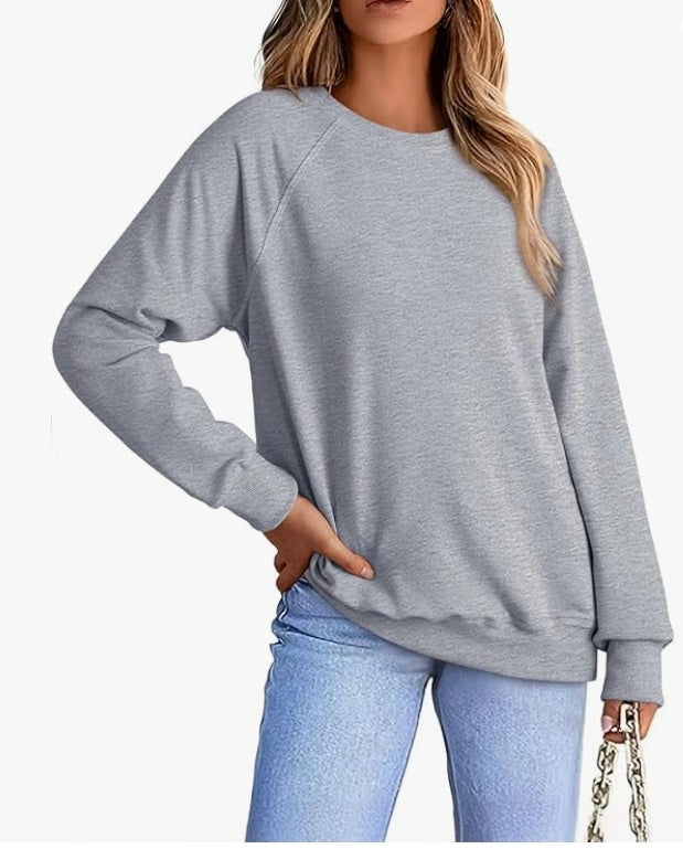 Women's Round-neck Sweater Loose Version Daily Leisure