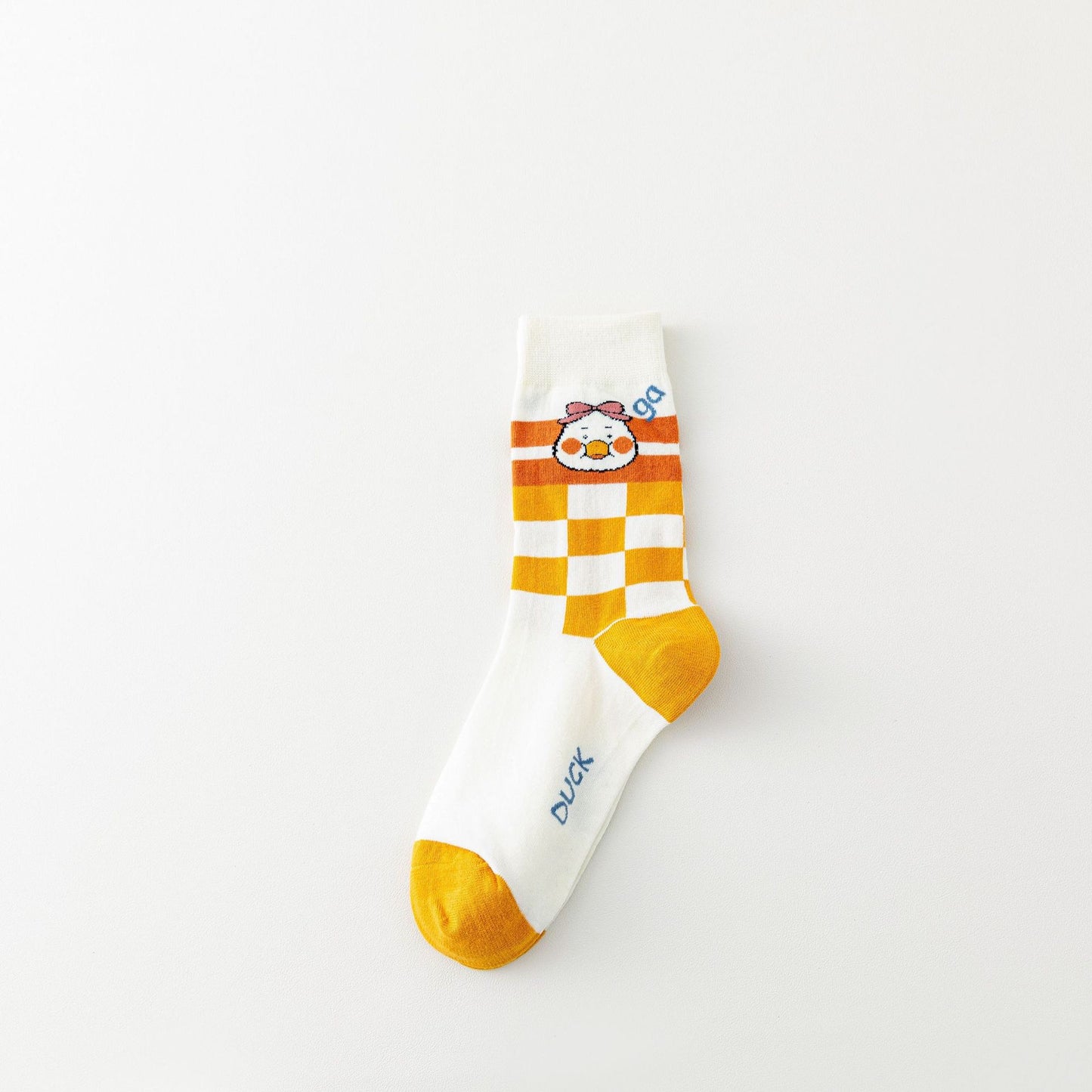 New Cartoon Duck Socks For Fall