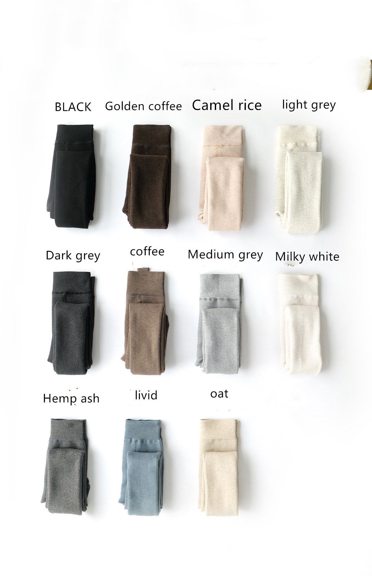 Striped Inner Cashmere Tights