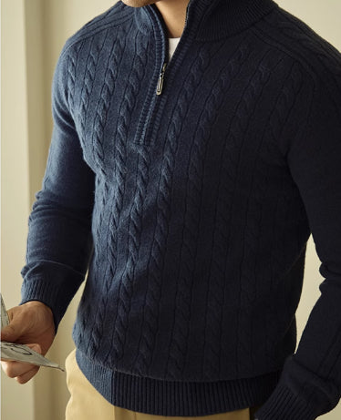 Pure Wool Twisted Sweater