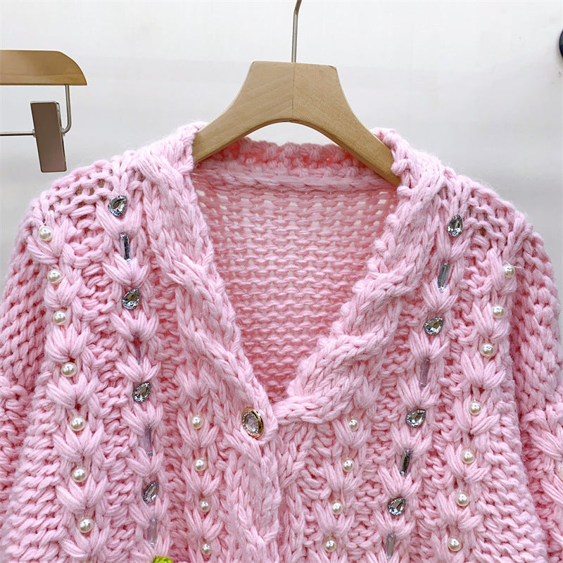 Sweet Idle Style Loose Sweater Autumn Winter Coat