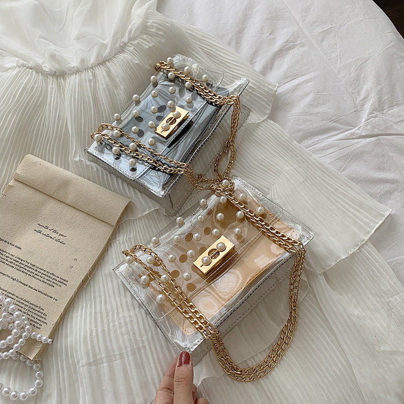 Transparent jelly bag
