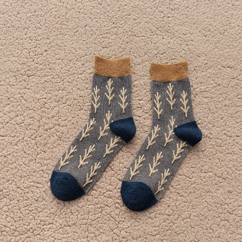 Women's thick tube socks