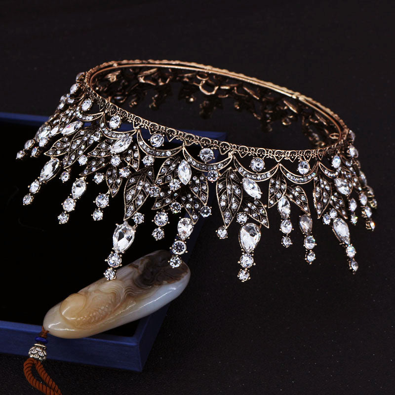 European Retro Birthday Crown Hair Accessories