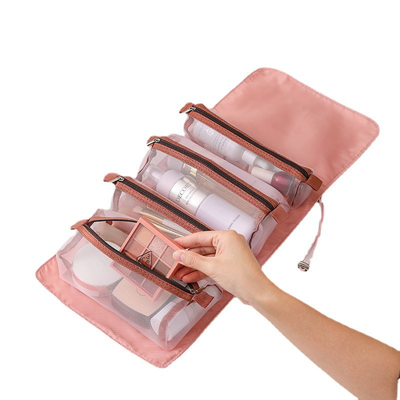 Cosmetic Bag Foldable Travel Bag  4pcs
