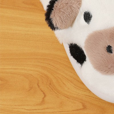 Cow Cotton Slippers Winter Plush Household