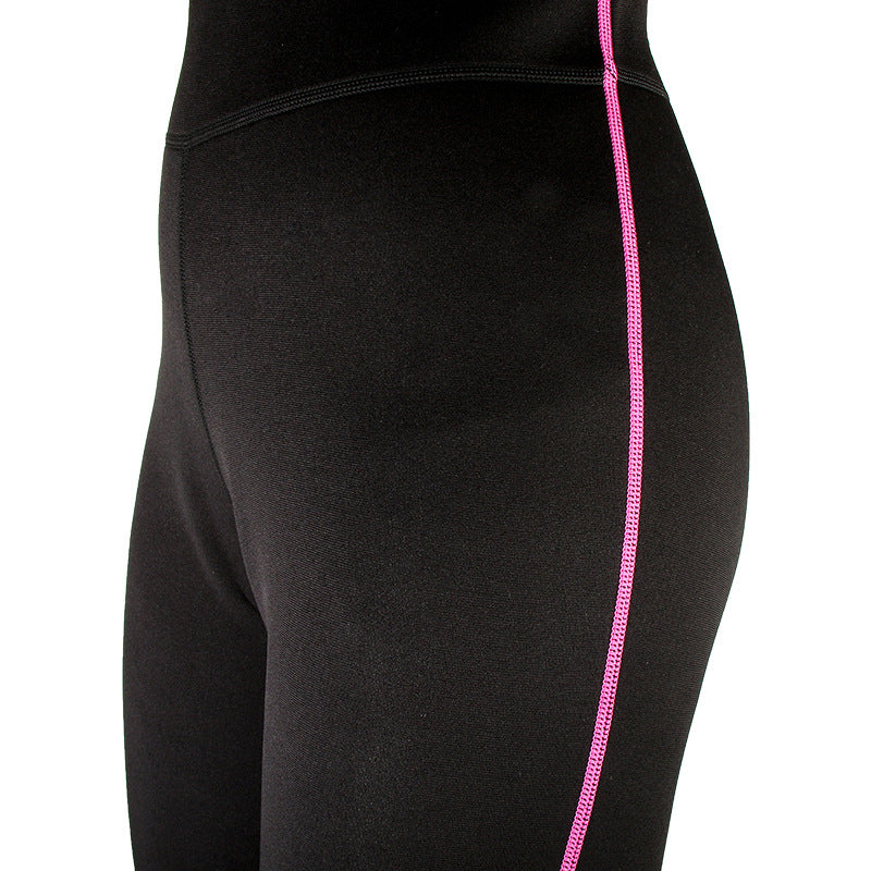High-Waist Sports Sweating Sweat Pants Outdoor Running Fat Burning