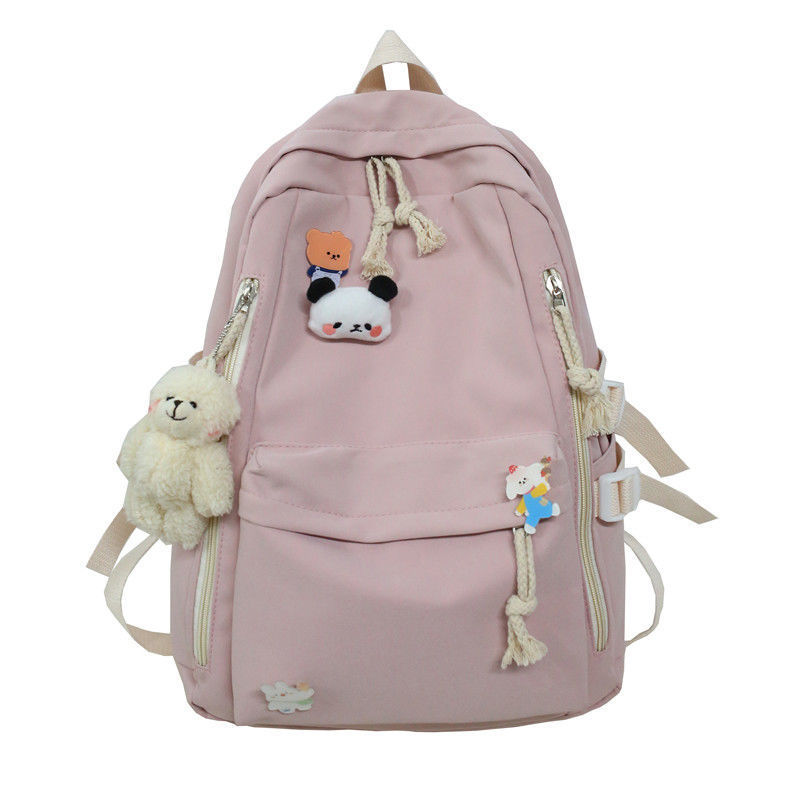 Cute Large Capacity Simple New Schoolbag Girl
