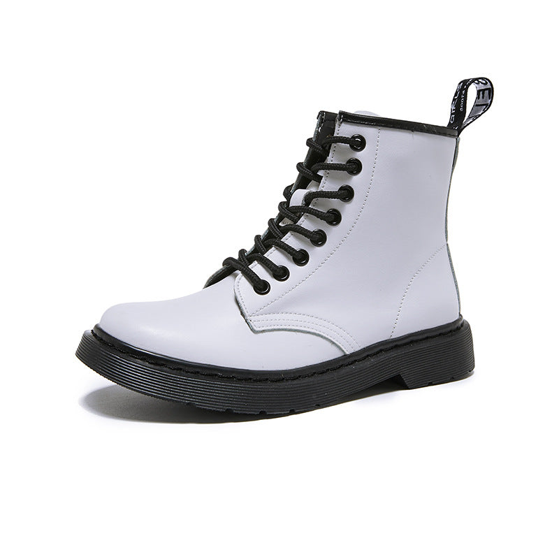 Handsome All Match Martin Boots Leather