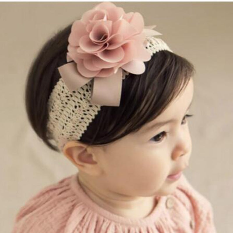 Flower Not Tight Wide Hair Band Headband
