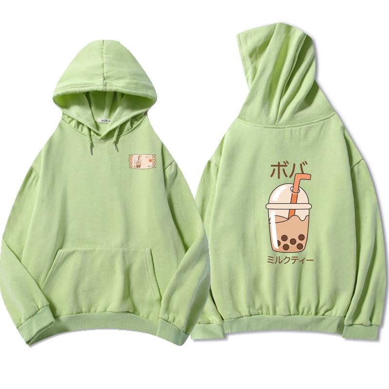 New Printed Sweater Loose Casual Men And Women Loose Round Neck Top