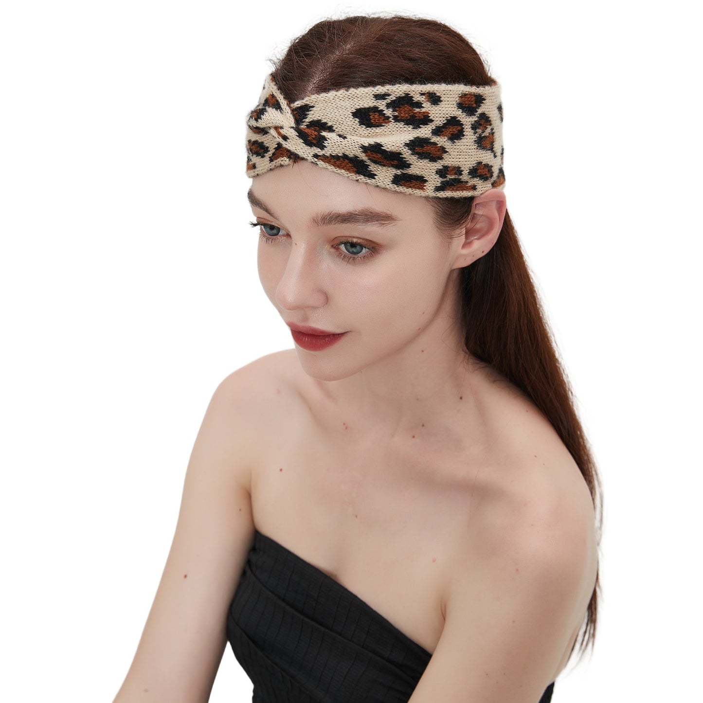 Headband Bow Leopard Hair Band
