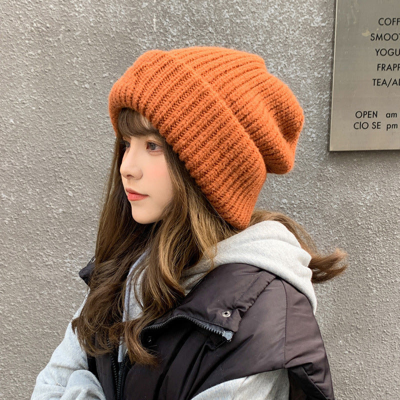 Women's Fashion Versatile Ear Protection Loose Hat