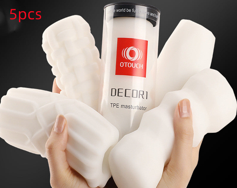 Portable Manual Masturbation Cup Men's Penis Exercise Airplane Bottle