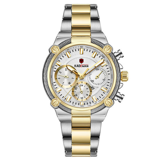 Three-pin waterproof watch