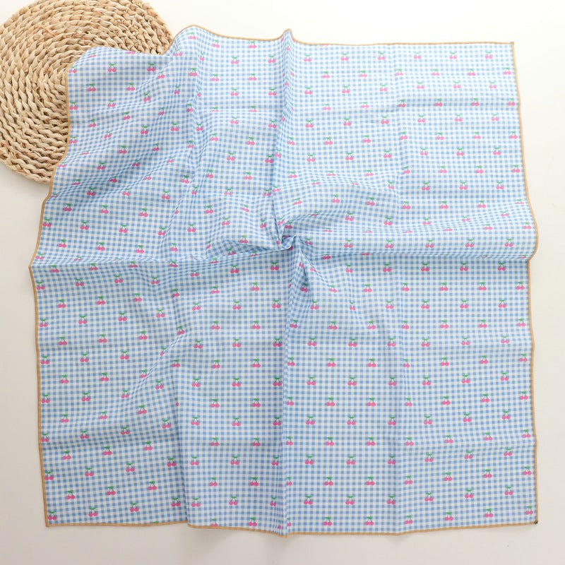 Women's Retro Easy Matching Cashew Print Pure Cotton Scarf Hair Band