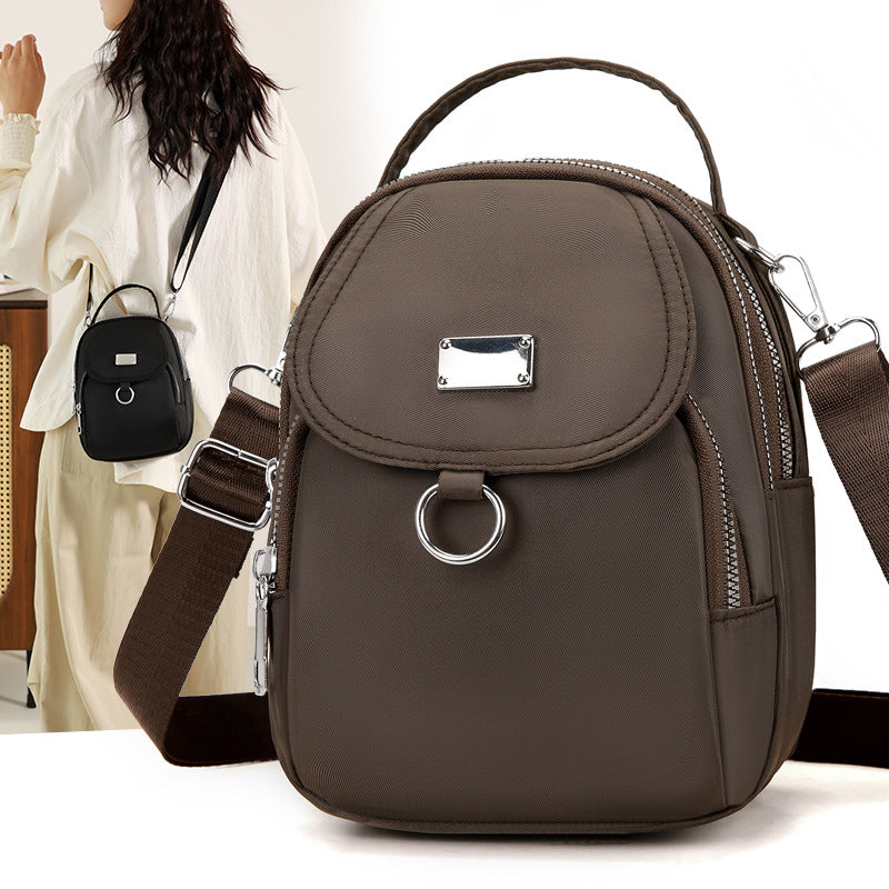 Premium Single Shoulder Backpack Coin Purse Ladies Phone Bag