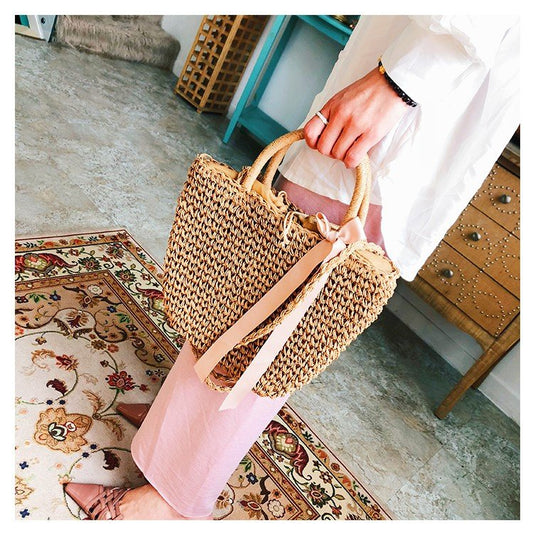 Women's Fashion Hand-woven Single Shoulder Crossbody Bag