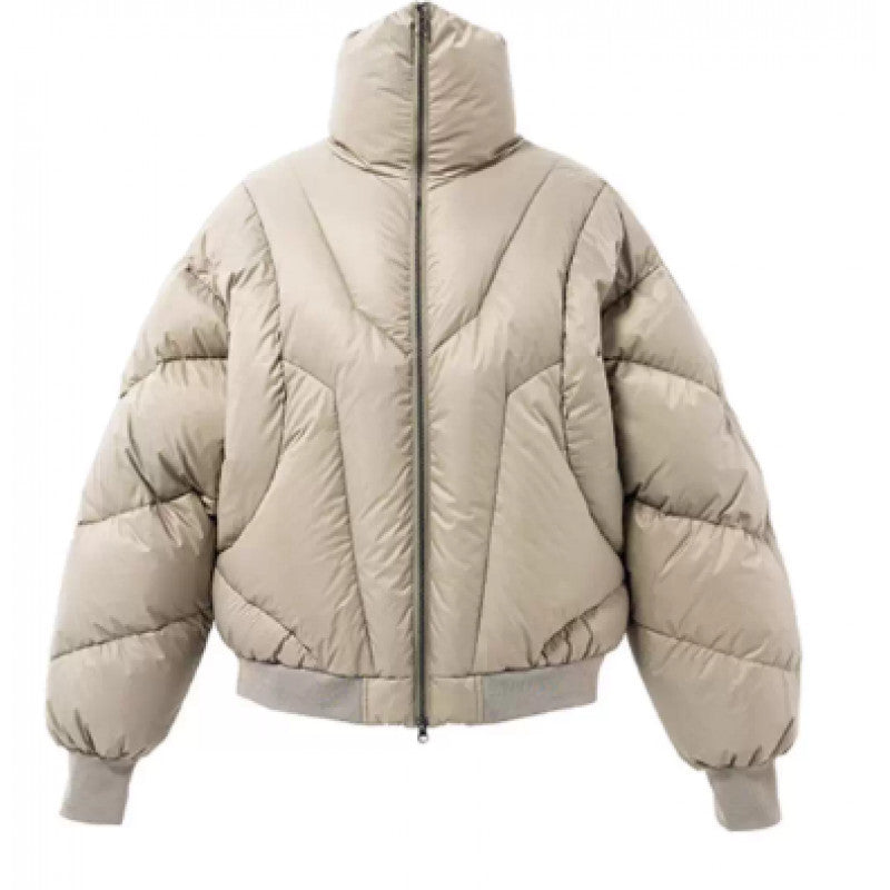 Mens High-neck Cotton Jacket Winter Short-style Streetwear