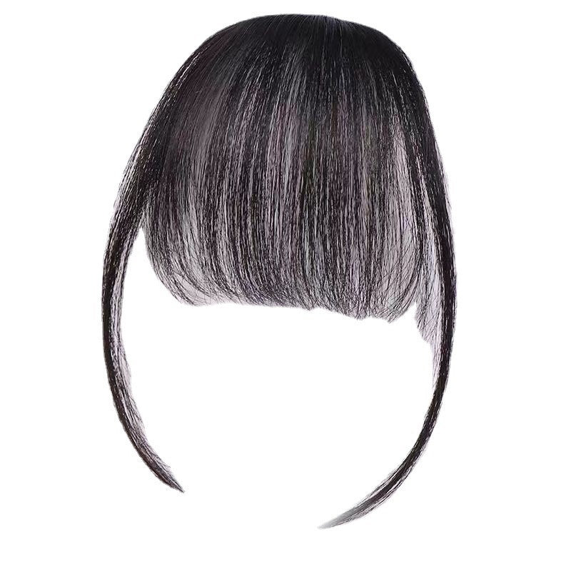 Japanese-style Lace-front Wig With A Sparsely Layered Angled Fringe
