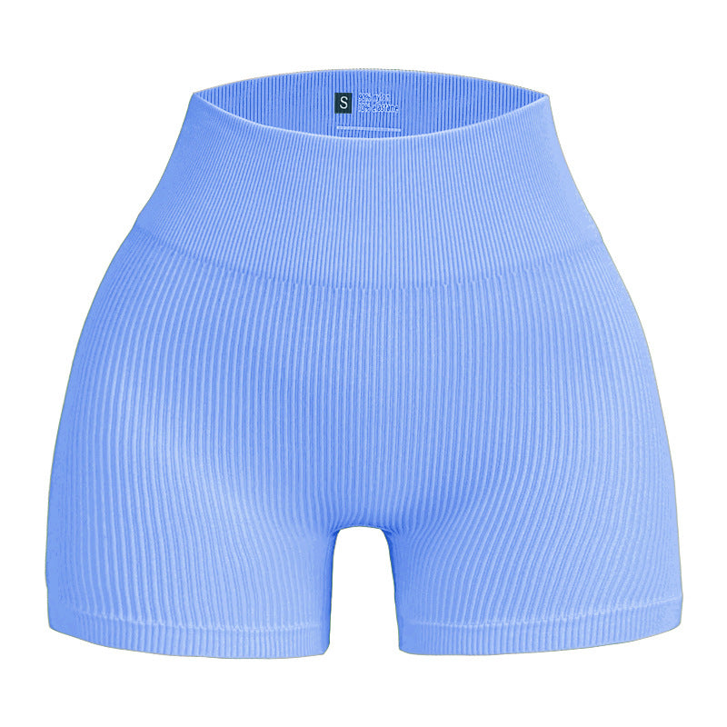Seamless Thread Three-point Yoga Pants