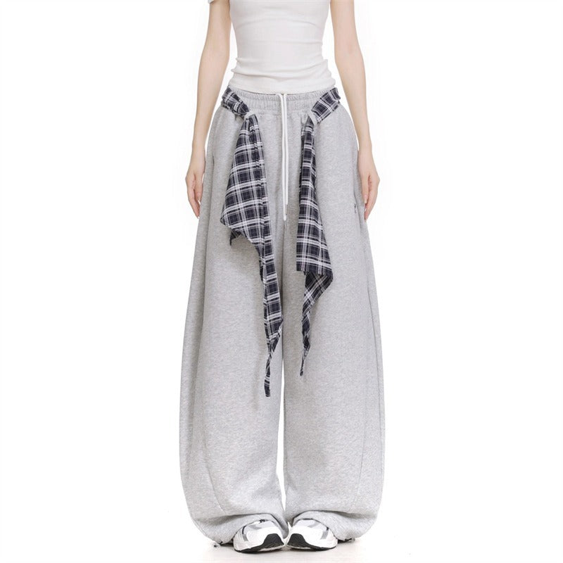 Women's Loose-waist Design Sporty Casual Pants