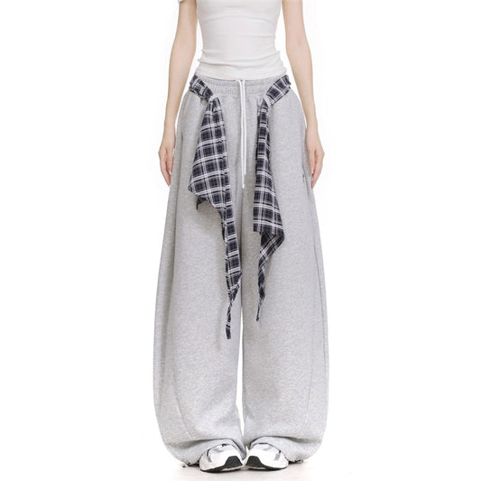 Women's Loose-waist Design Sporty Casual Pants