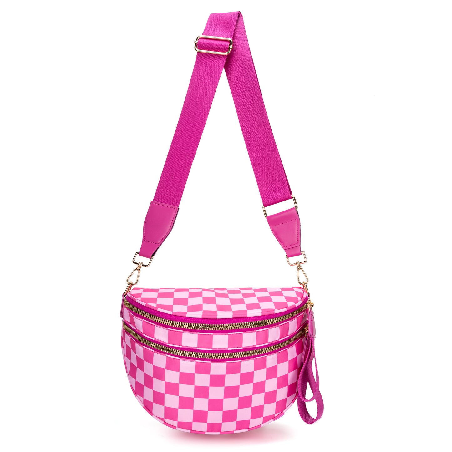 Womens Stylish Versatile High Capacity Oxford Cloth Crossbody Bag