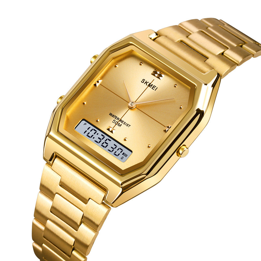Mens Multifunctional Sports Waterproof Alarm Electronic Watch