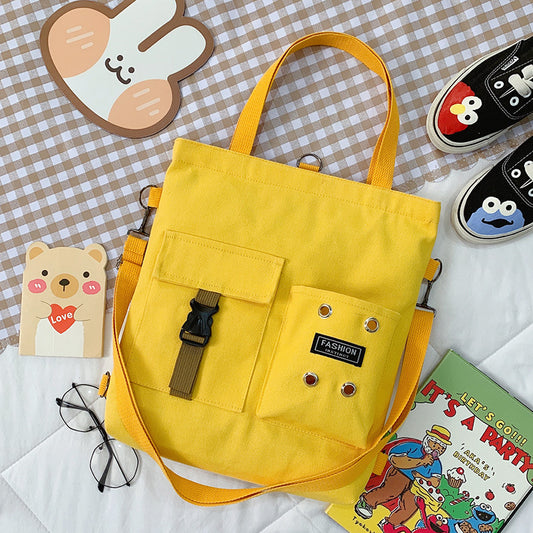 Trendy Cool Girl Student Cute Bear Cartoon Bag