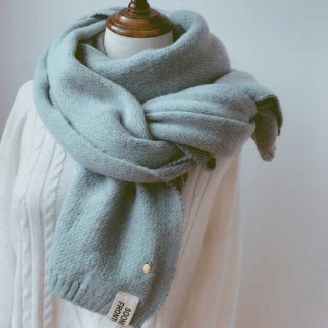 Color block scarf