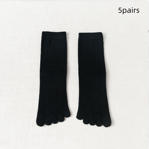 All-match Five-toed  Split Toe Socks Breathable