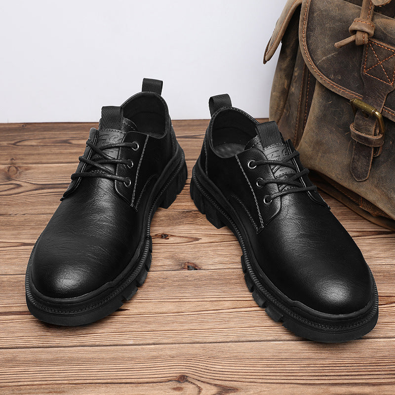 Men's Leather Shoes Height Increasing Insole 6cm