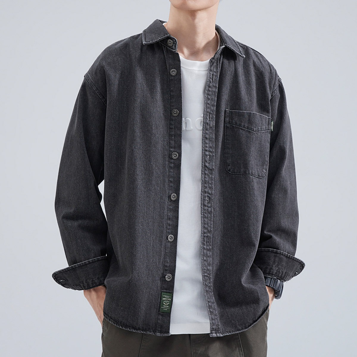 Fashion Brand Loose Cargo Underwear Pu Shuai Casual Autumn Coat
