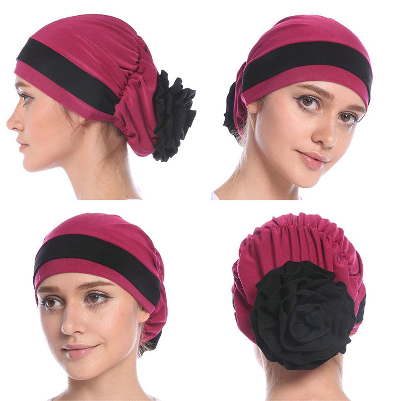 Fashion Double Color Board Bead Caps