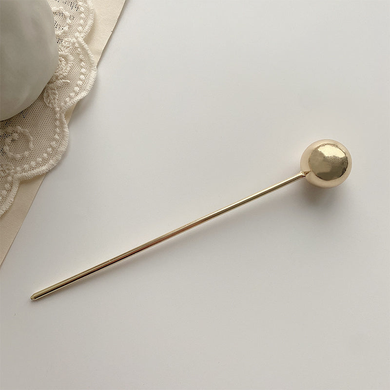 Metallic Cold Wind Simple Modern Hairpin