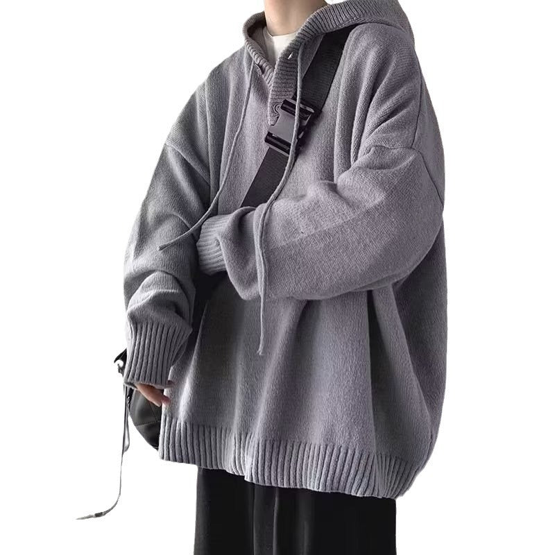 Japansk-inspireret Retro Afslappet og Løs Preppy-stil Sweatshirtjakke