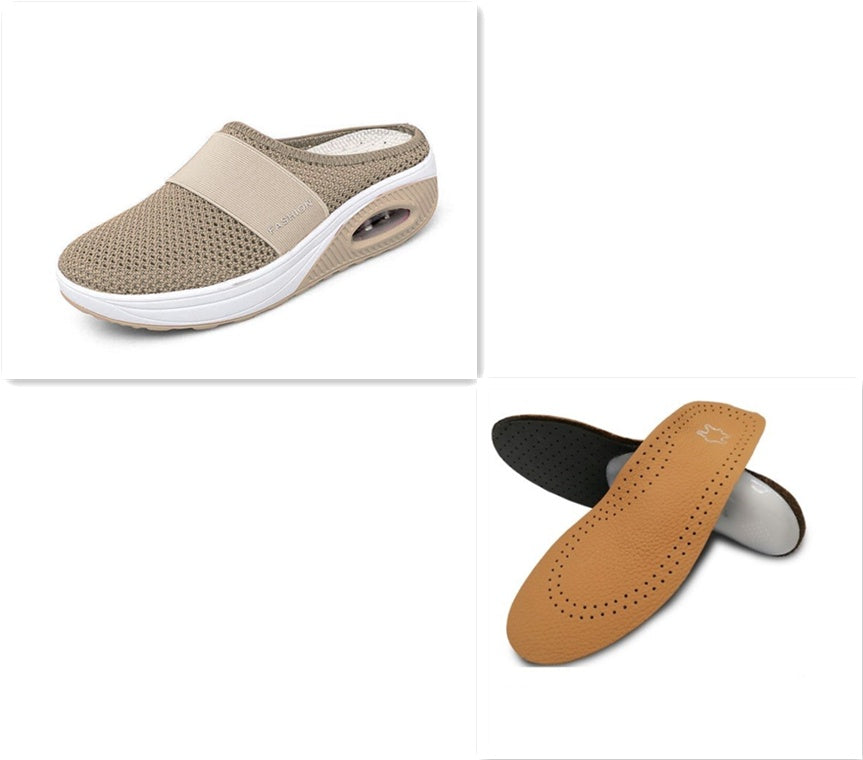 Sandals Women Breathable Non-slip Hollow Out Mesh Sandals Fashion Outdoor Ladies Shoes