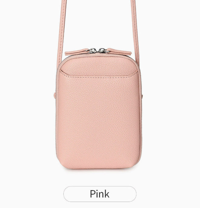 Simple Women's Crossbody Bag Vertical Versatile Solid Color Bag