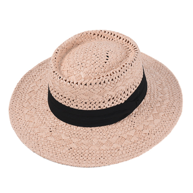 New Ladies Handwoven Sunscreen Straw Hat