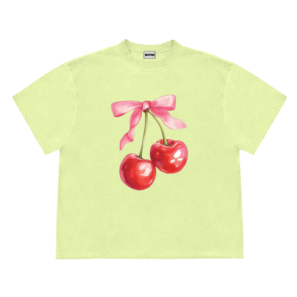 College Style Short Sleeve T-shirt Loose Large Size