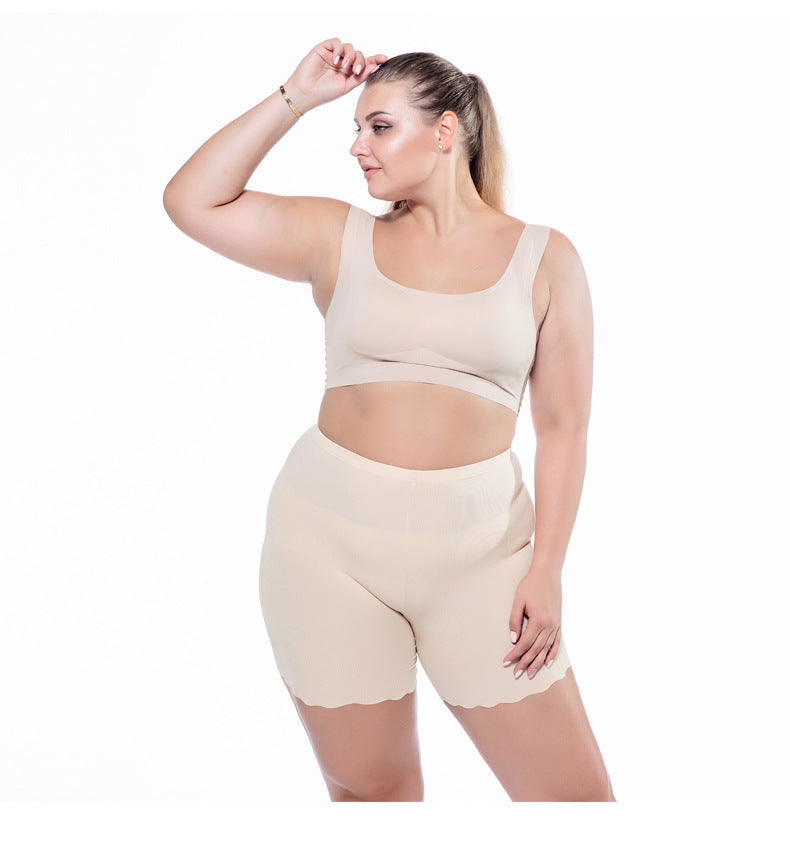 High elastic threaded shorts