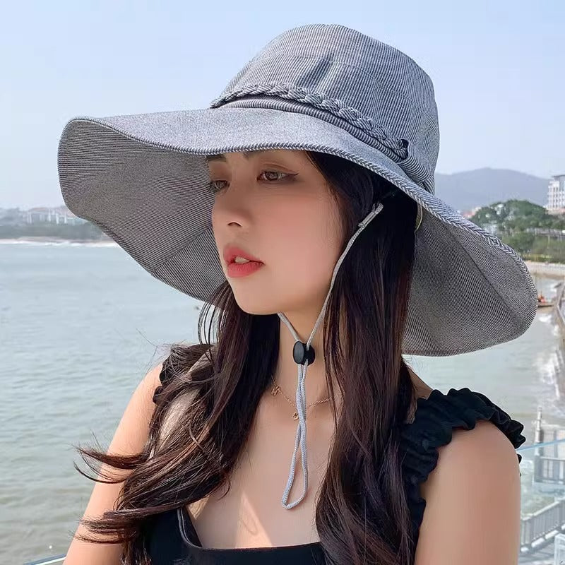 Sun-proof Sun-proof Bow All-match Fashion Sun Hat